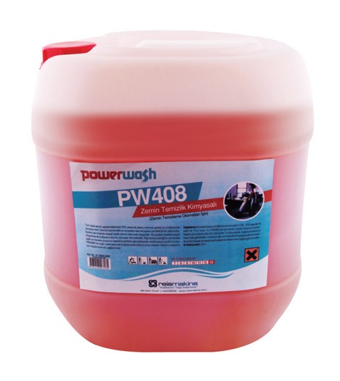 POWERWASH PW408 ZEMİN TEMİZLİK KİMYASALI