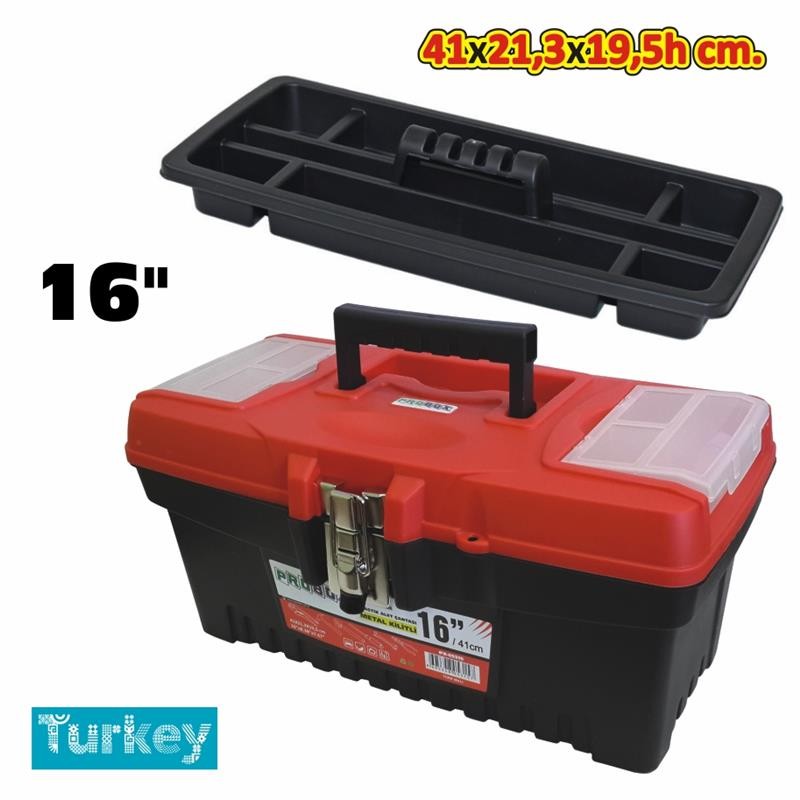 PROBOX PX05315 - 16" METAL KİLİTLİ TAKIM ÇANTASI