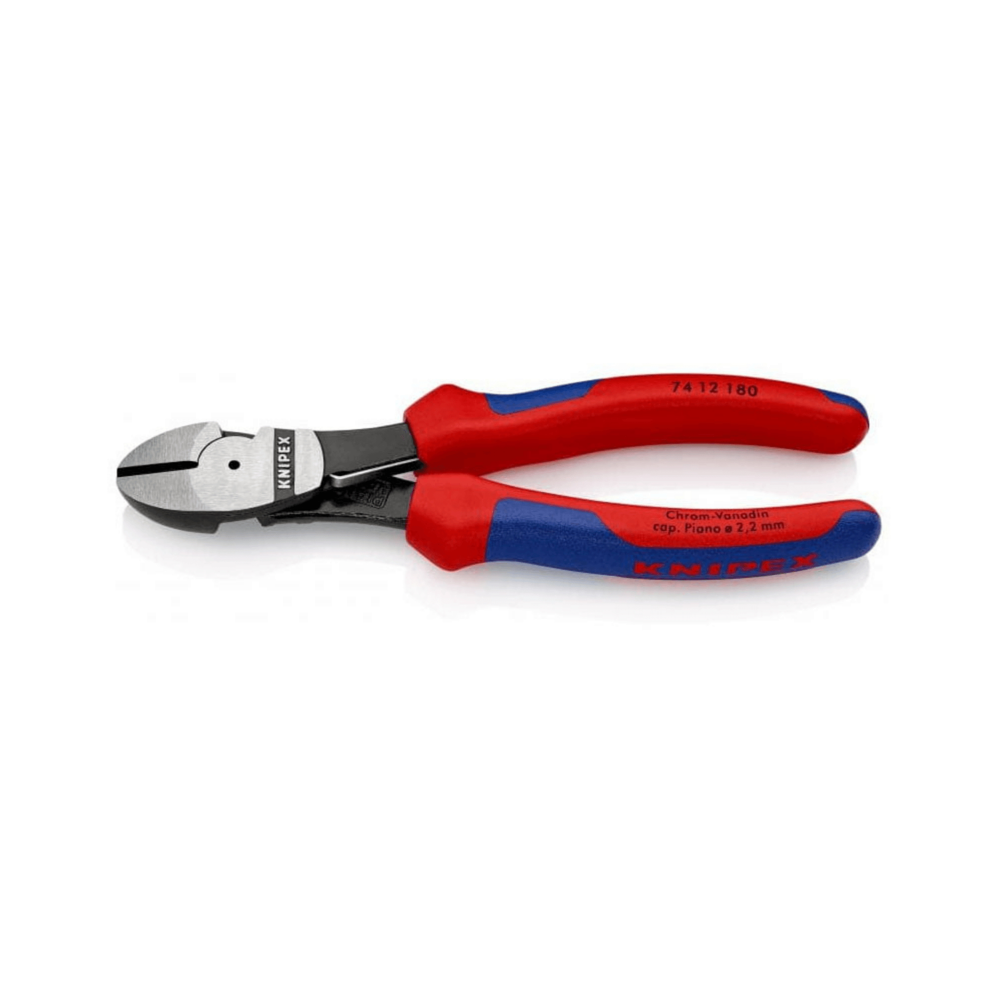 Knipex 74 12 180 Ağır Hizmet Yaylı Yan Keski