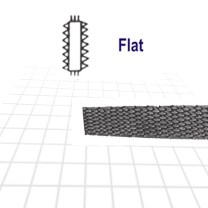 THREE FILES EĞALFL12 FLAT ALÜMİNYUM EĞE