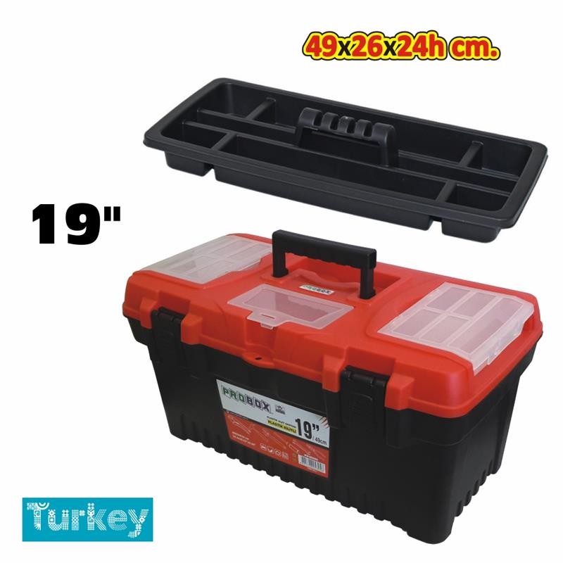 PROBOX PX05305 - 19" PLASTİK KİLİTLİ TAKIM ÇANTASI