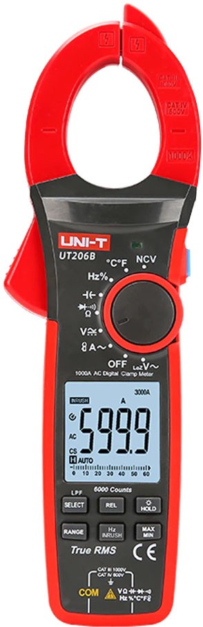 UNI-T UT206B DİJİTAL TRUE RMS PENS AMPERMETRE