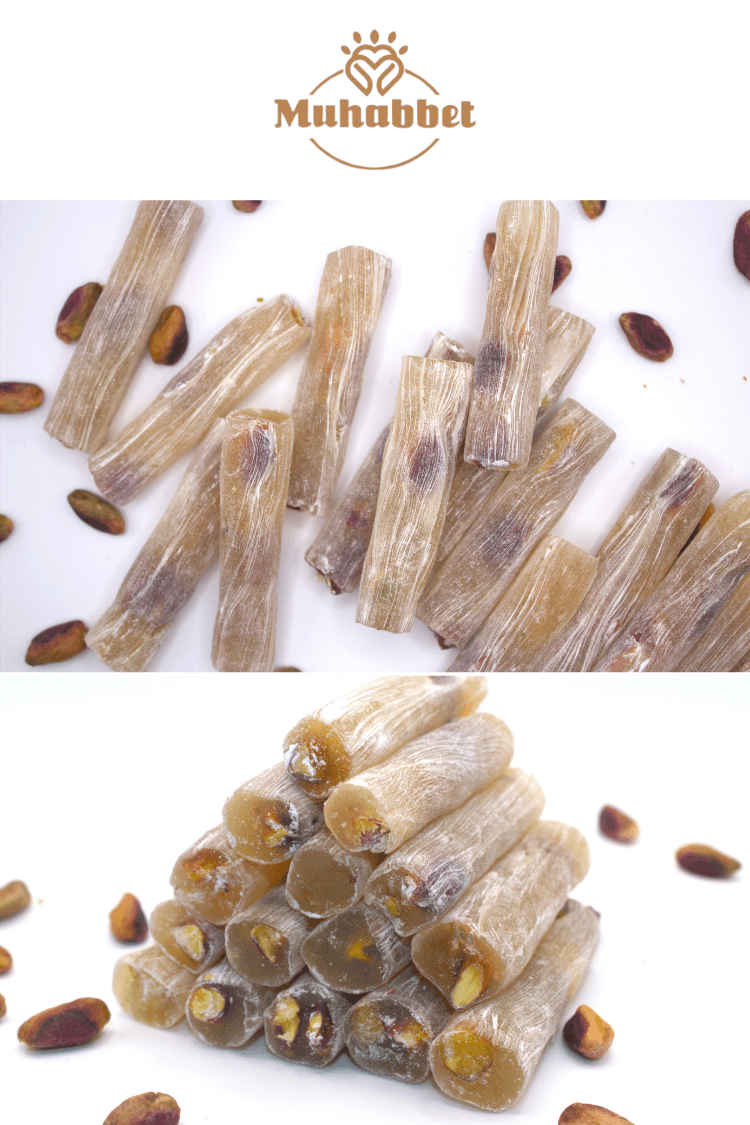 Ballı Fıstıklı Parmak Fitil Lokum 210 gr