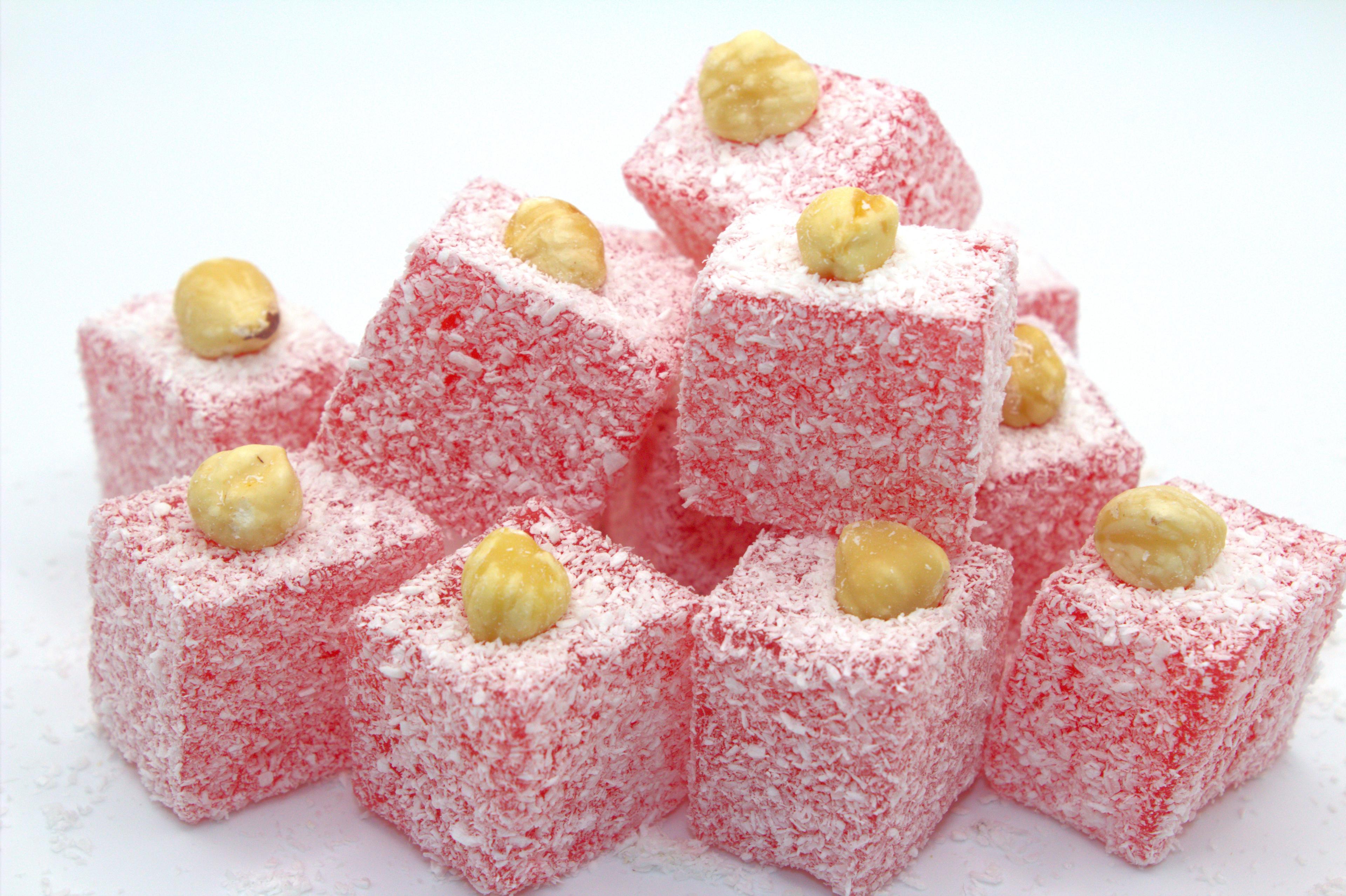 Güllü Fındıklı Lokum 5 kg