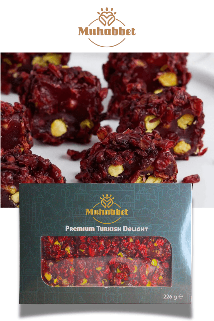 Zereşkli Antep Fıstıklı Lokum (226 g)