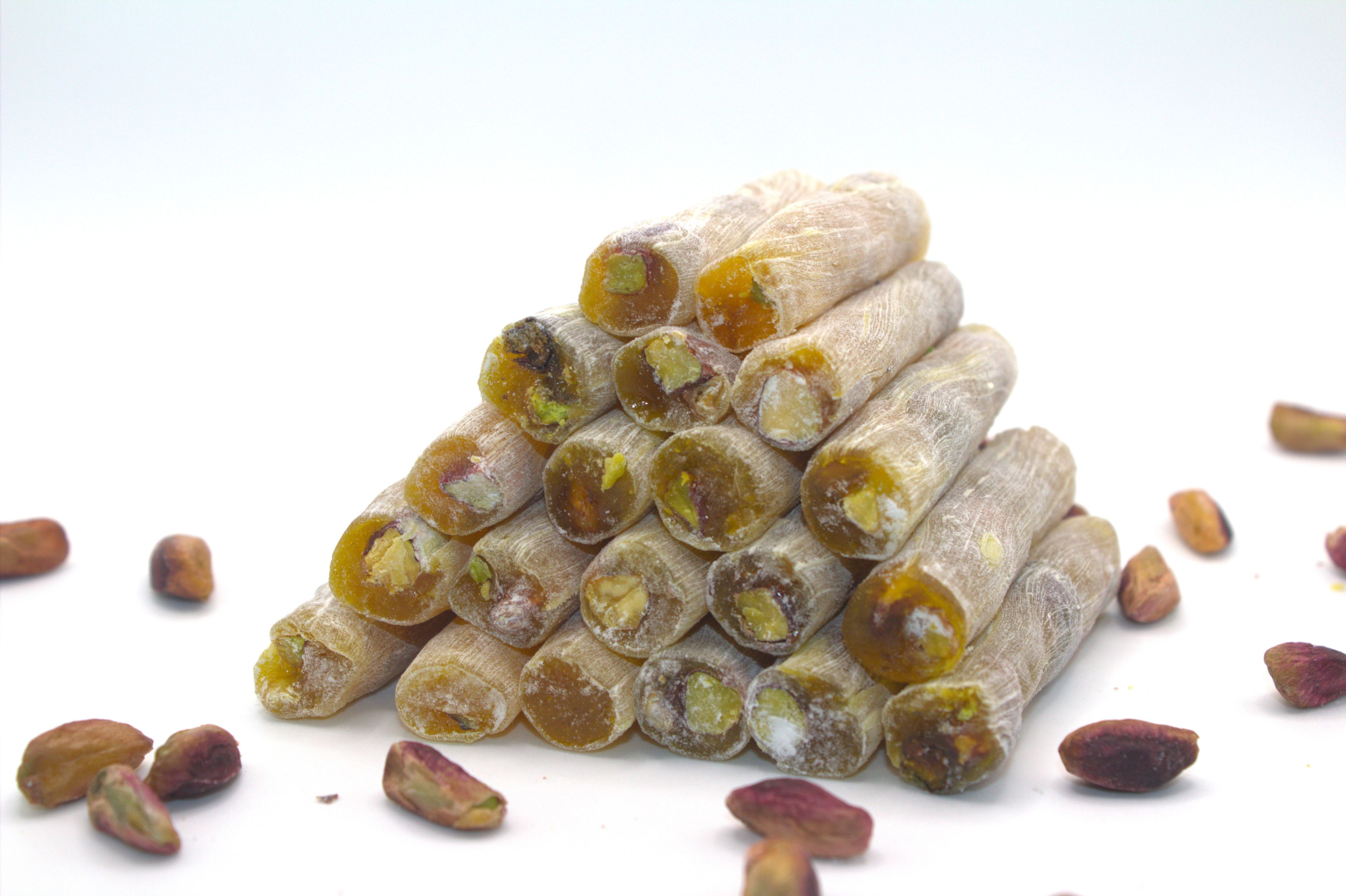 Limonlu Fıstıklı Parmak Fitil Lokum 2 kg