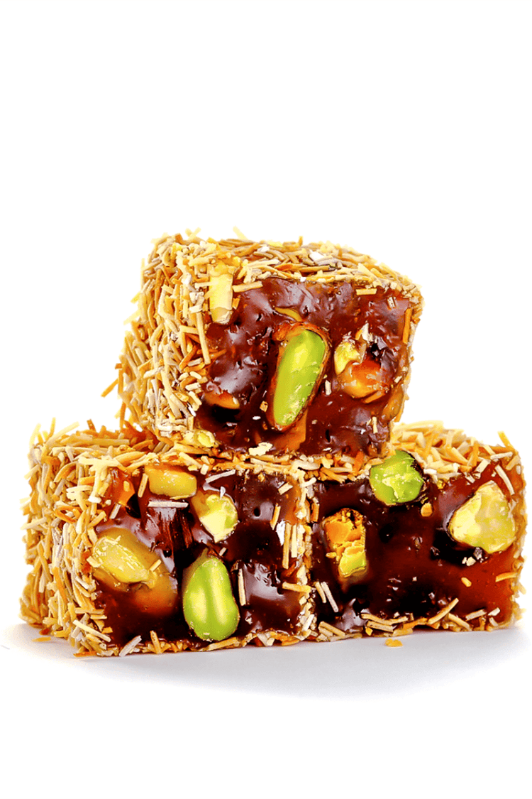 Hediyelik Kutuda Kral Lokum – Karışık Spesiyal Antep Fıstıklı (220 g – 9 Gözlü Kutu)