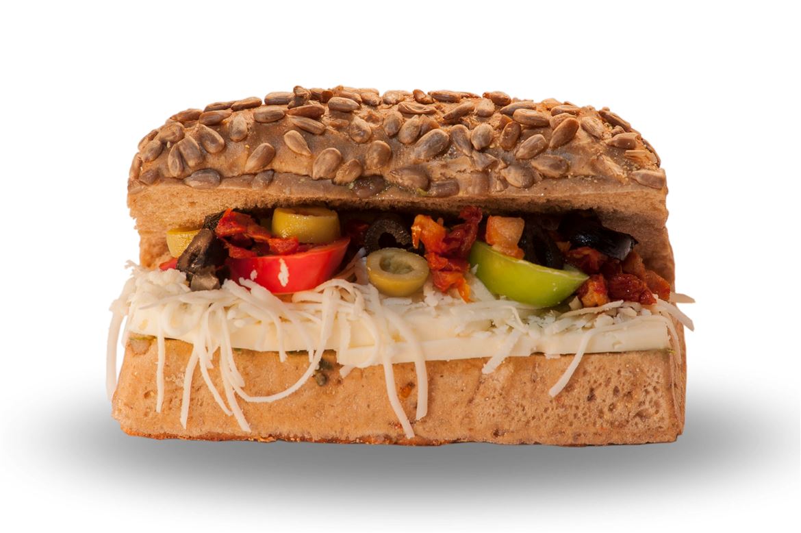 Ayçekirdekli Beyaz Peynirli Sandviç