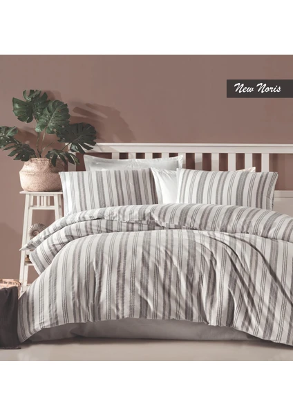 Majoli New Noris Çift Kişilik Nevresim Takımı | %100 Pamuk Konforu