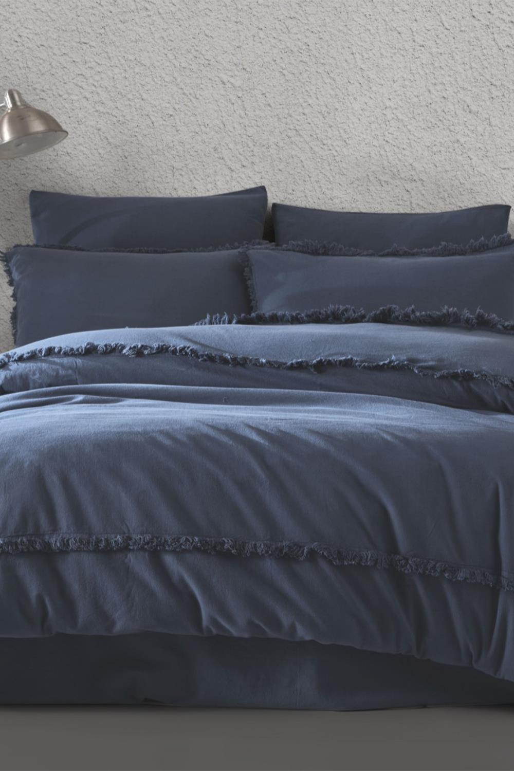 Majoli Dark Storm Çift Kişilik Nevresim Takımı | %100 Pamuk