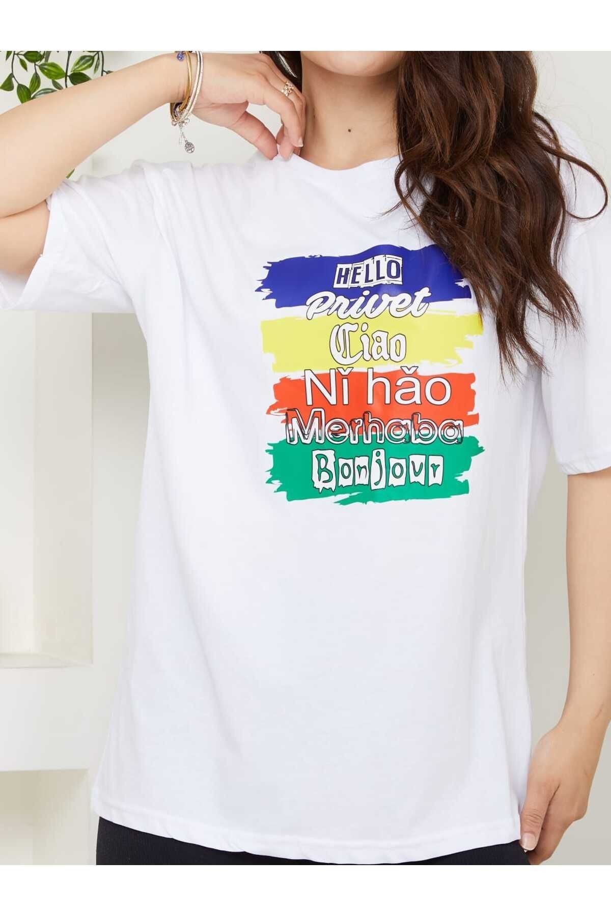 BASKILI T SHİRT