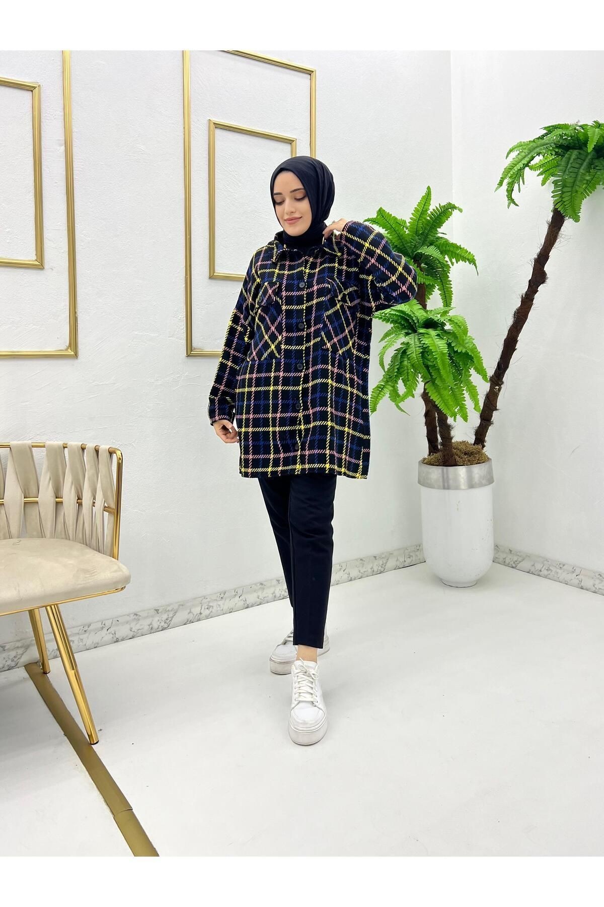 Oversize Oduncu Gömlek Içlikli Takım