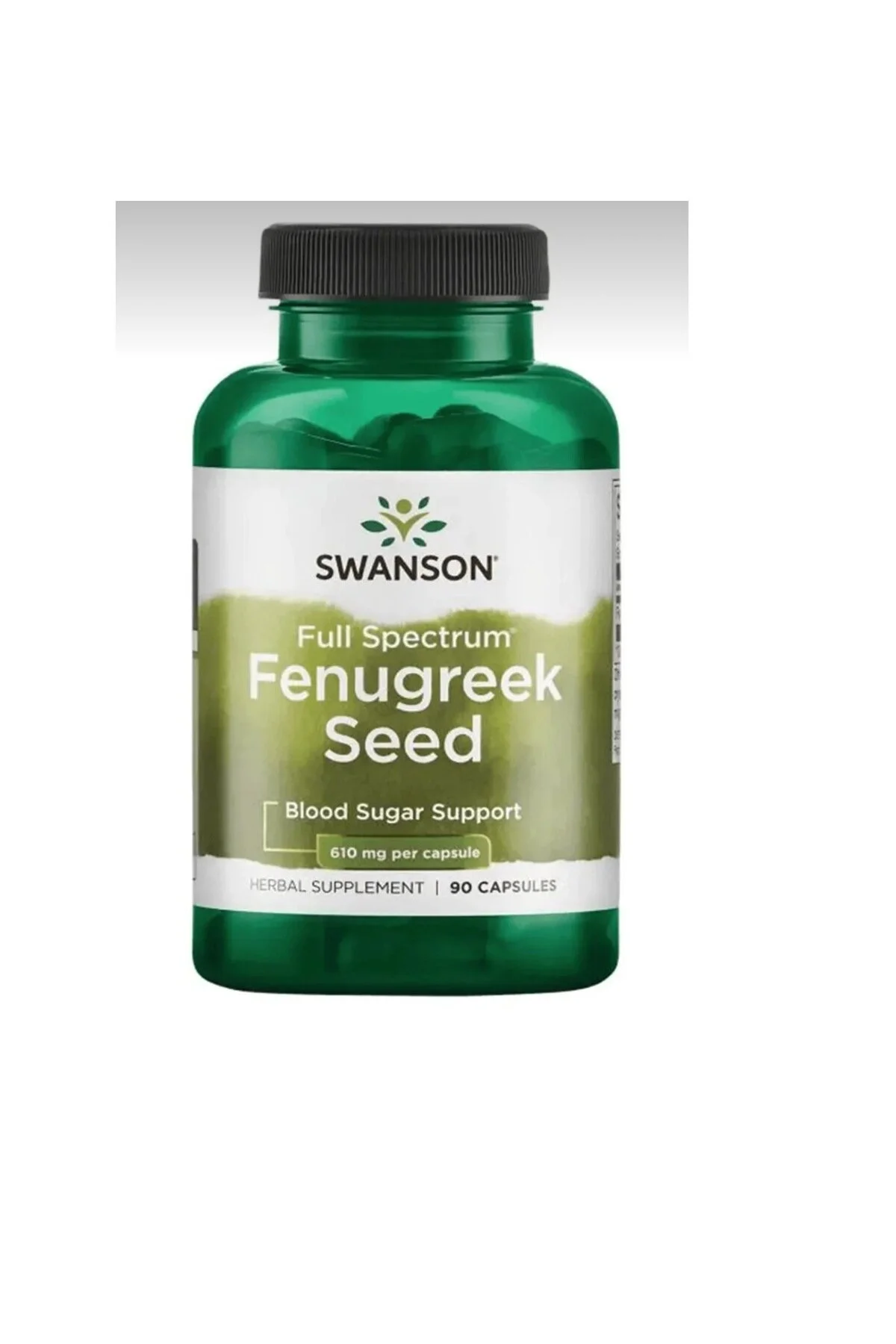 SWANSON Fenugreek Seed 90 Kapsül – 610 mg Çemen Tohumu Ekstresi