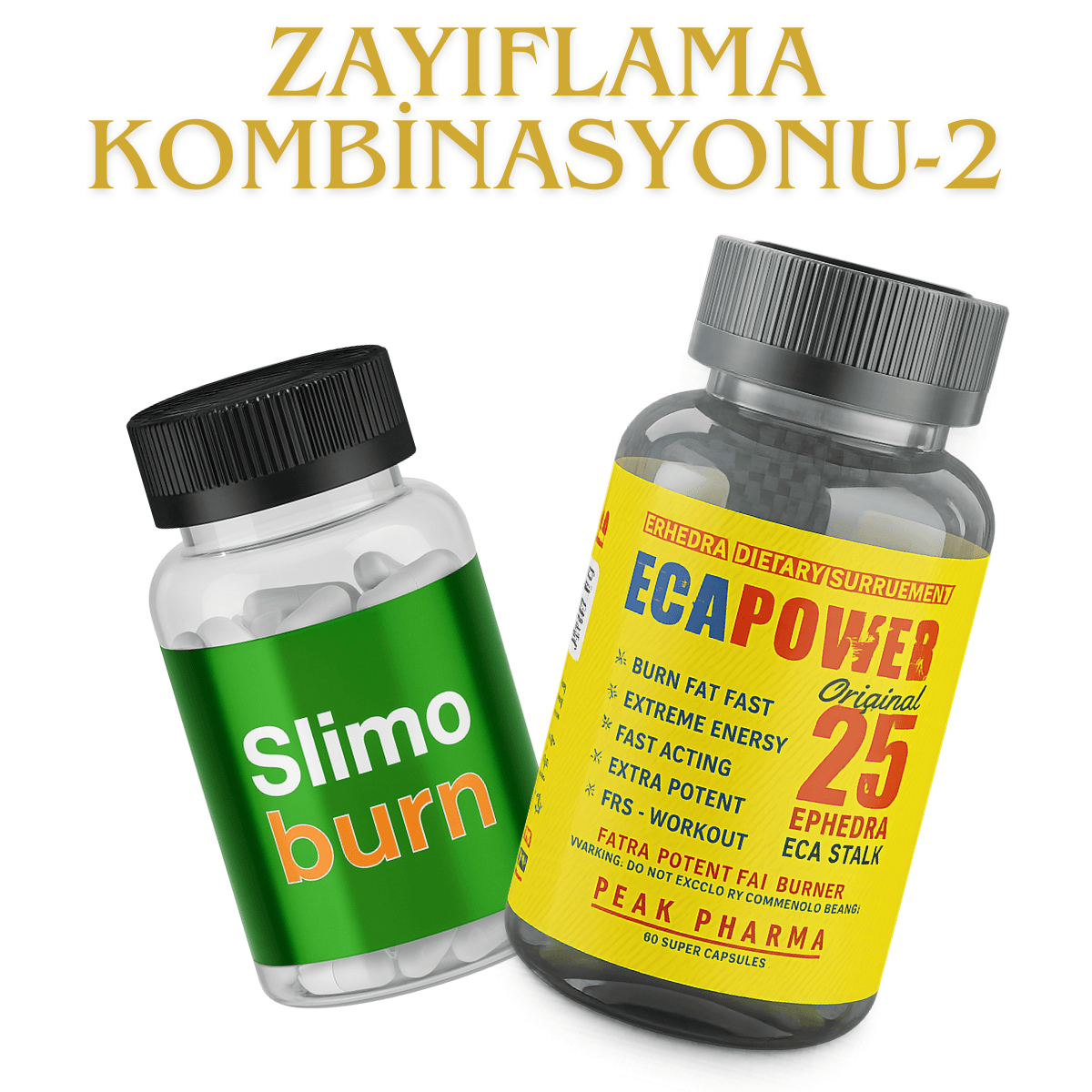 SLİMO BURN & ECA POWER (30 GÜNLÜK)