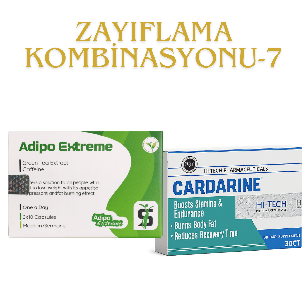 ADİPO EXTREME & CARDERİN (30 GÜNLÜK)