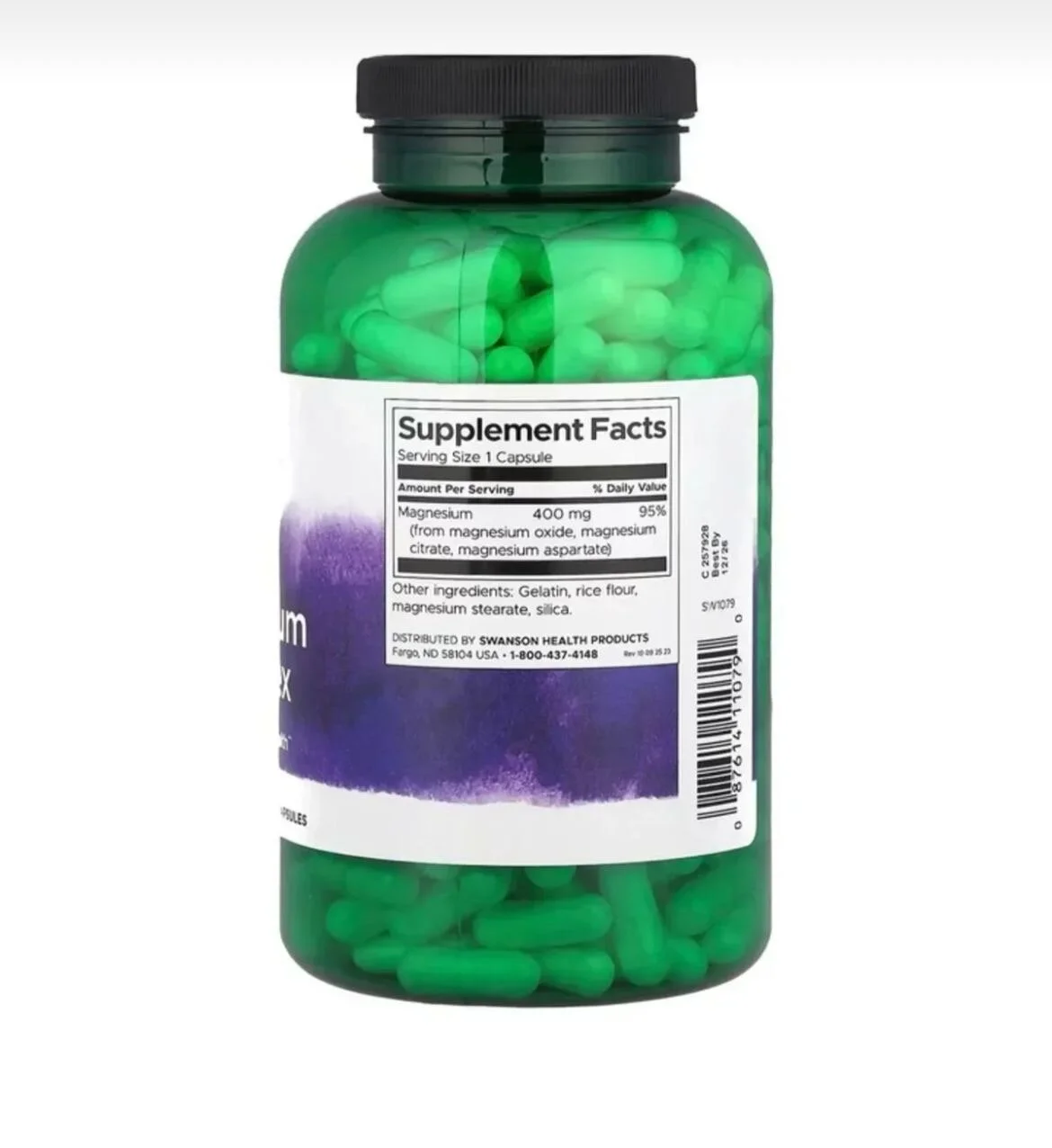 SWANSON Tongkat Ali 400 mg – 120 Kapsül Enerji ve Performans Desteği