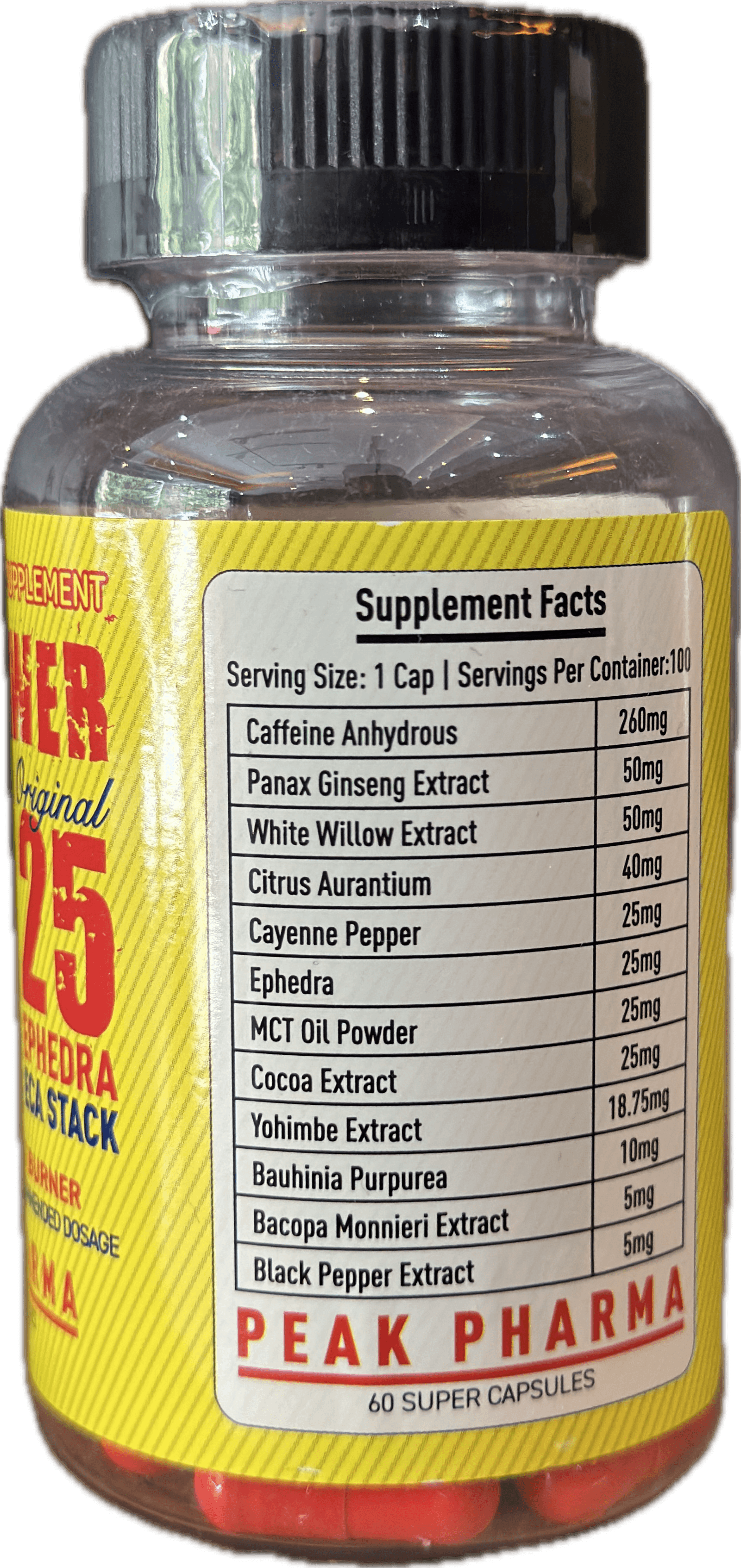 PEAK PHARMA ECAPOWER 60 KAPSÜL 