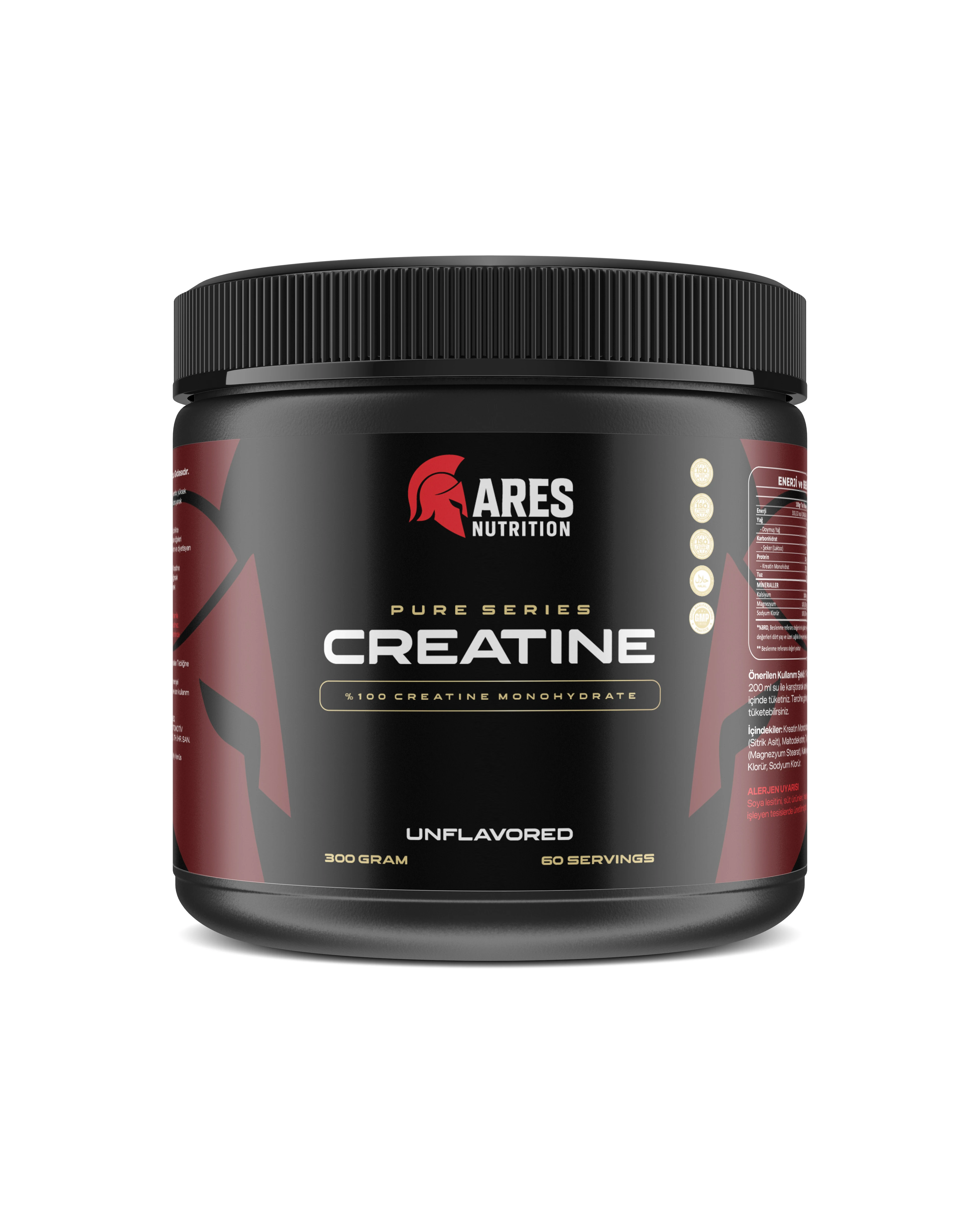 CREATİNE MONOHYDRATE PURE SERİES 300GR 60 SERVİS
