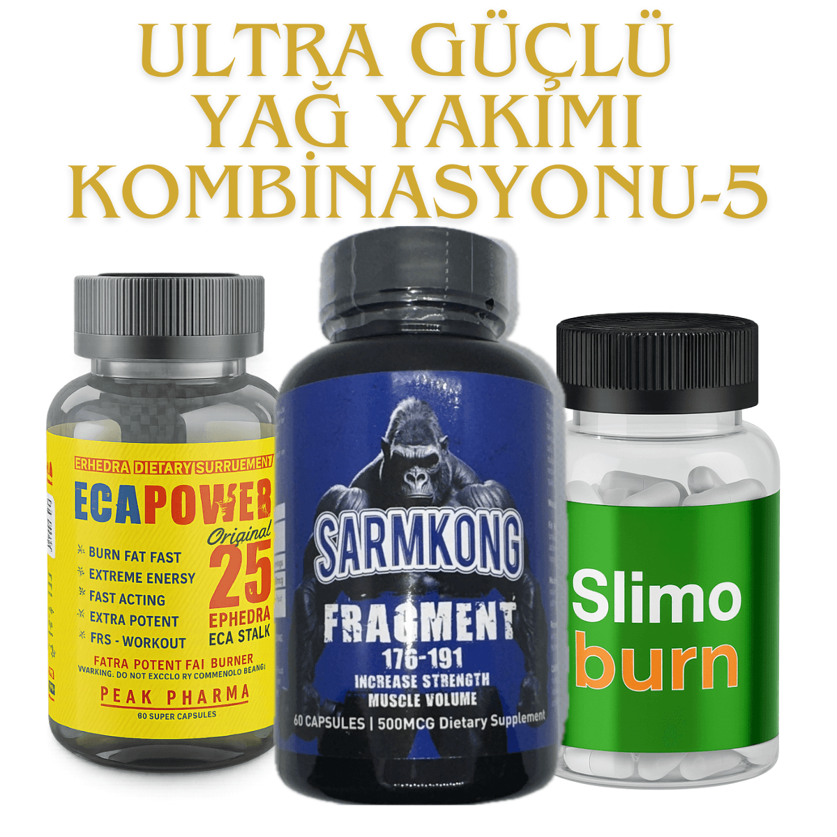 ECA POWER & FRAGMENT 176-191 & SLİMO BURN (30 GÜNLÜK)