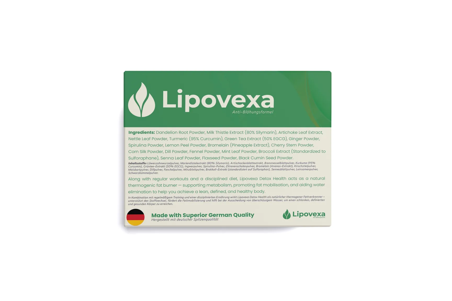 LİPOVEXA | DETOX-HEALTH 30 KAPSÜL