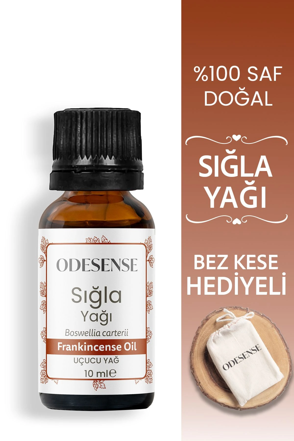 Sığla Uçucu Yağı 10 ml %100 Doğal Ve Saf Içerik Günlük Frankincense Yağı Damlalıklı Kapaklı Şişe