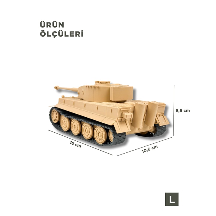 TİGER - 1 MUHAREBE TANKI