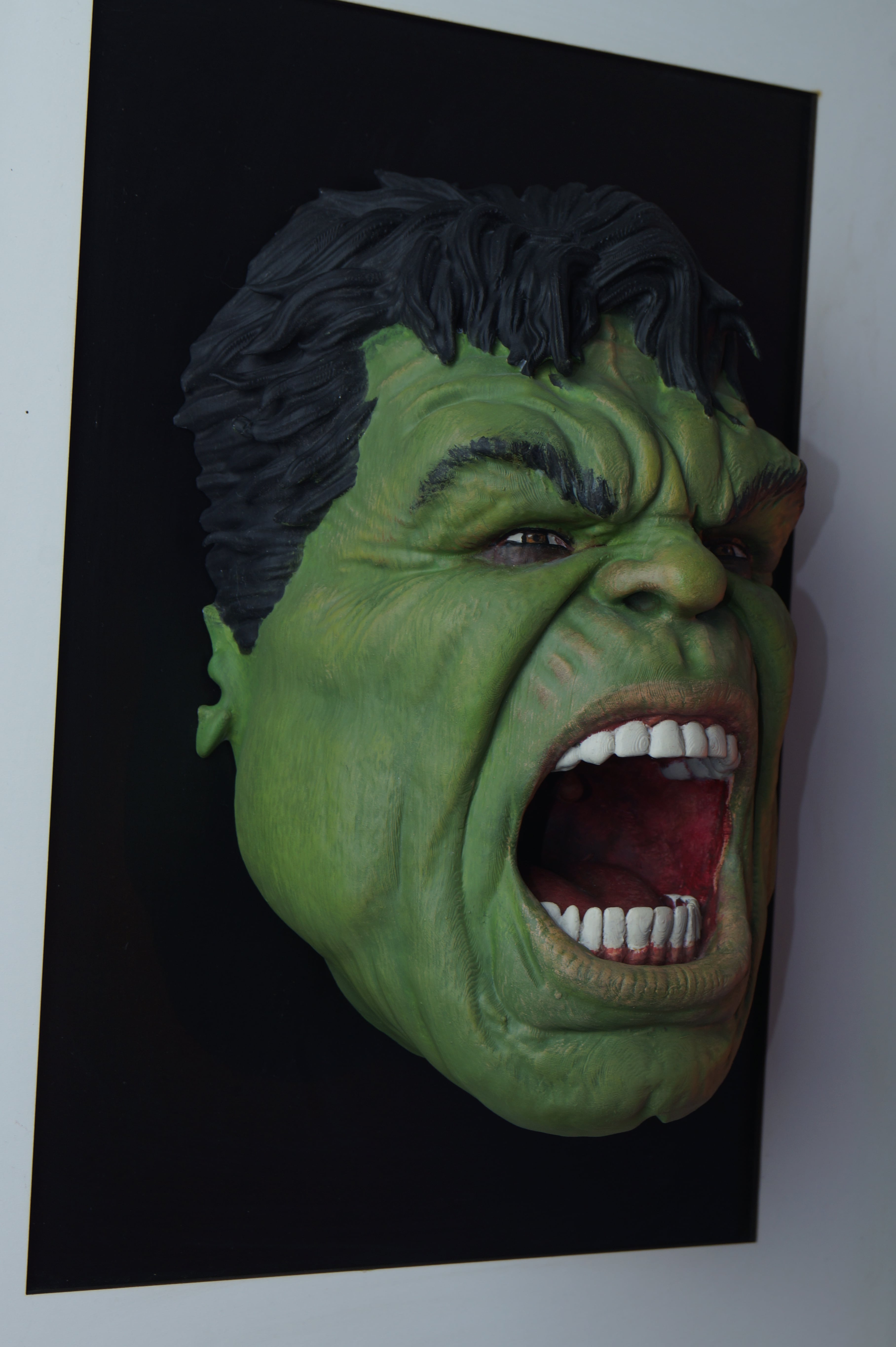 HULK 40X50 ÇERÇEVELİ  3D TABLO