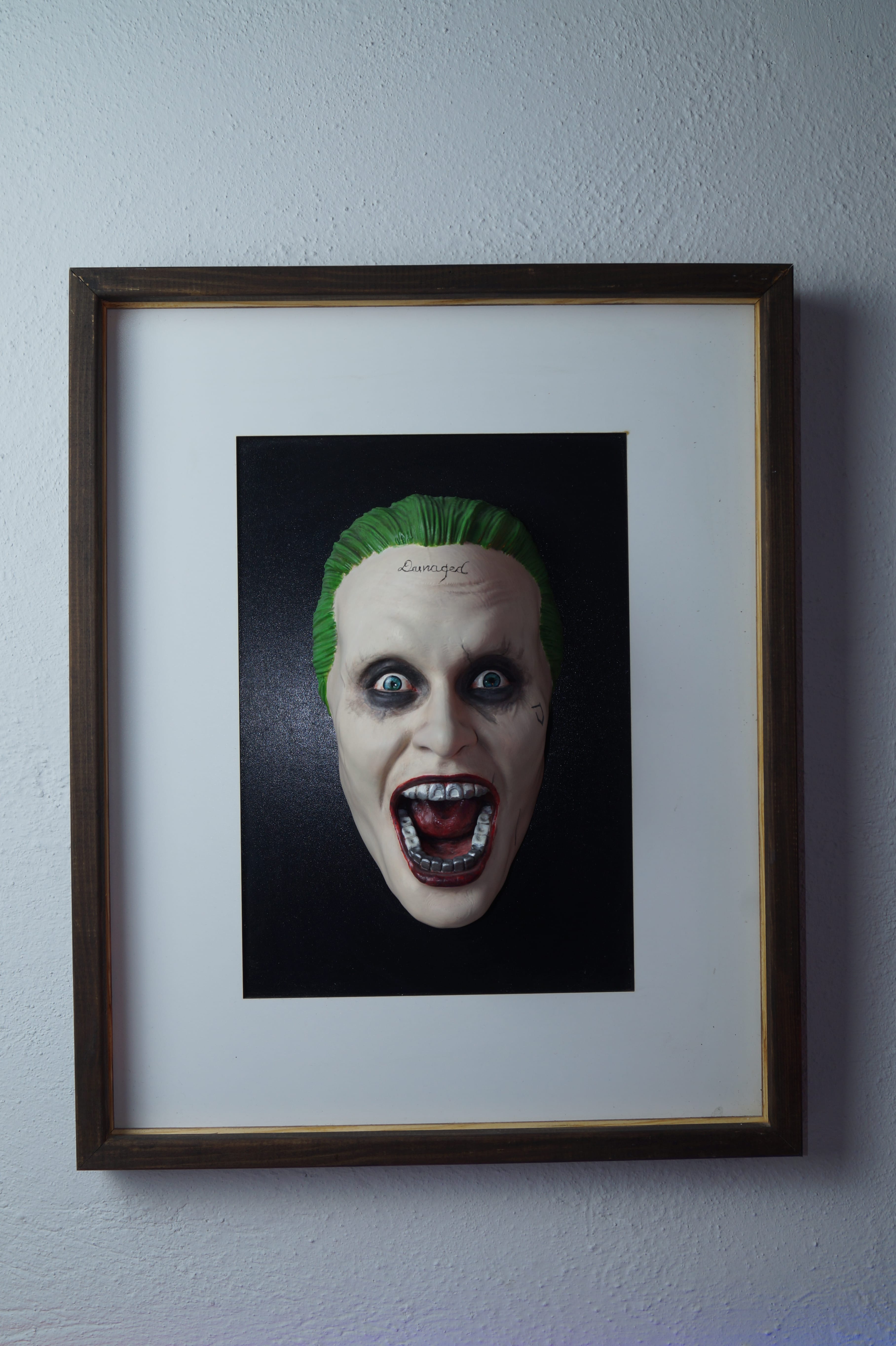 JOKER JARED LETO 40X50  ÇERÇEVELİ  3D TABLO