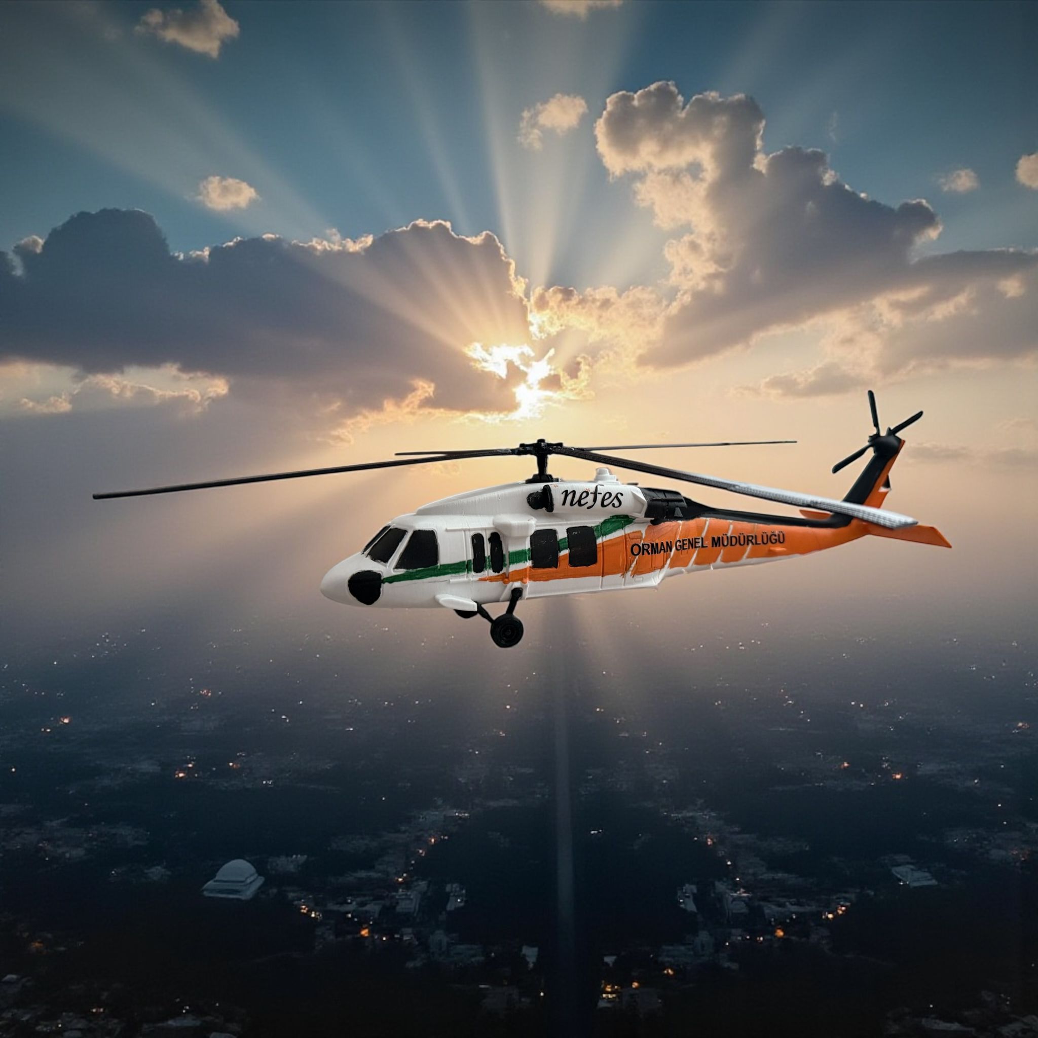 SİKORSKY S-70 HELİKOPTER