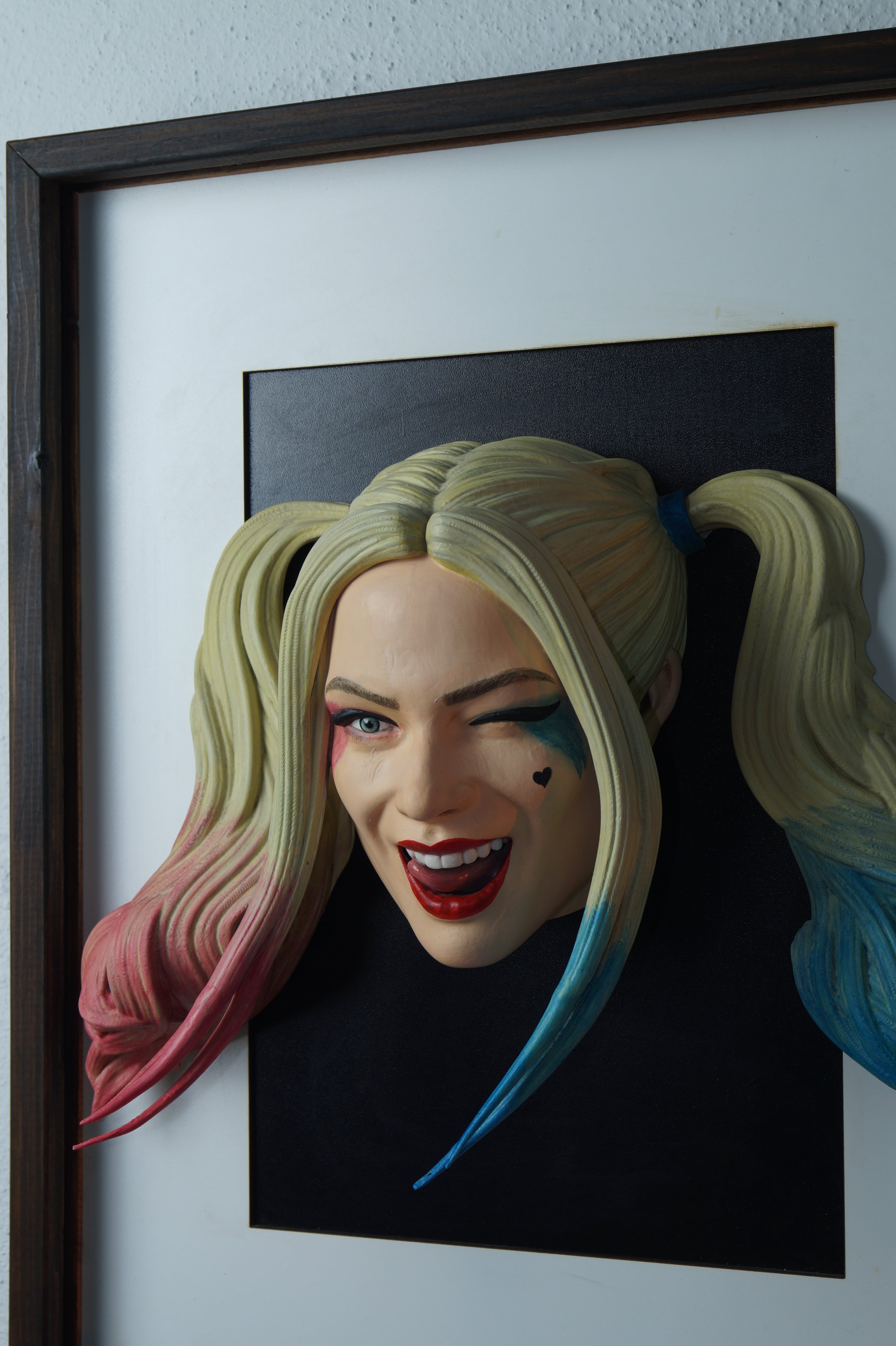 HARLEY QUİNN 40X50 ÇERÇEVELİ  3D TABLO