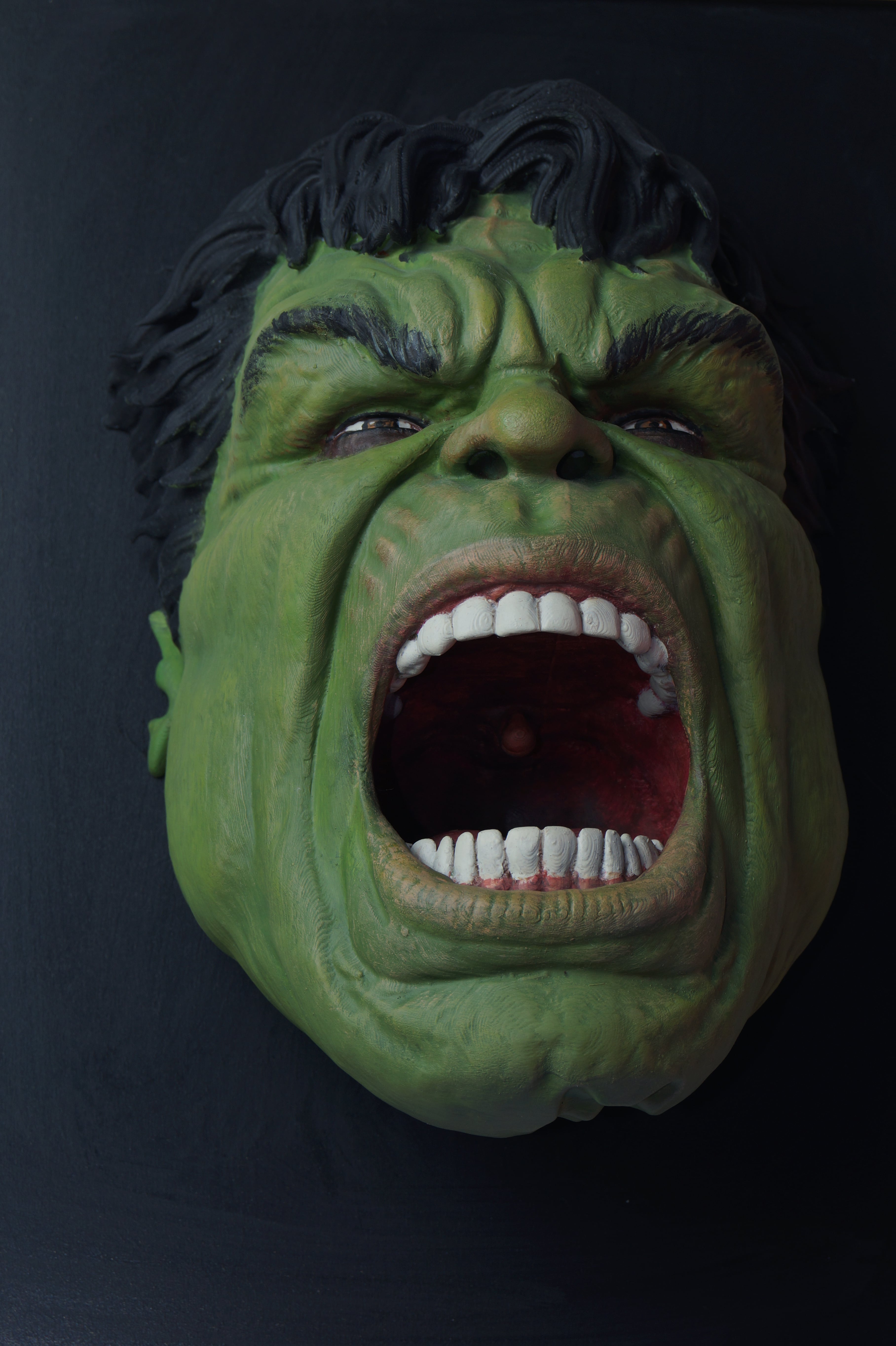 HULK 40X50 ÇERÇEVELİ  3D TABLO