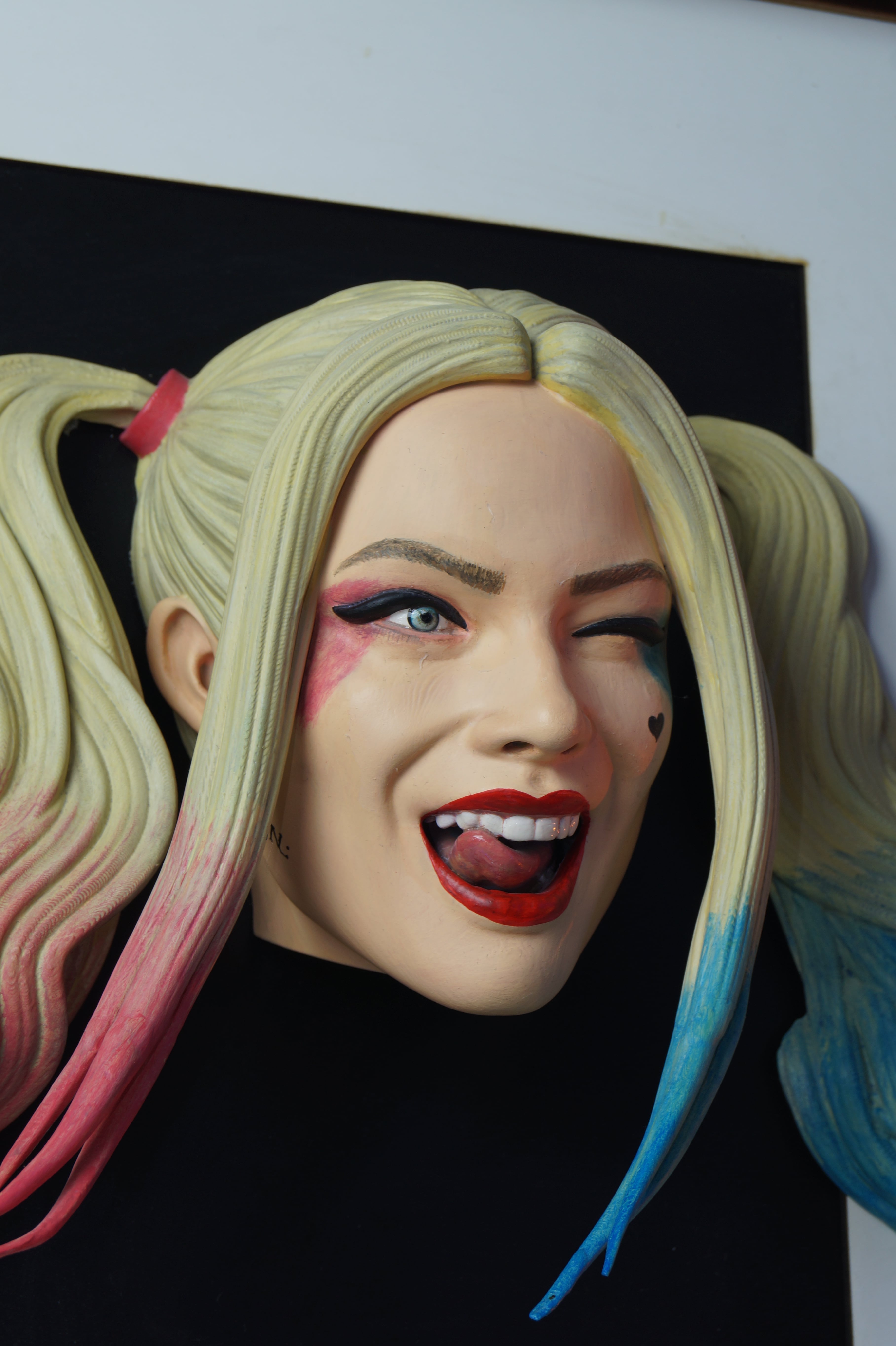 HARLEY QUİNN 40X50 ÇERÇEVELİ  3D TABLO