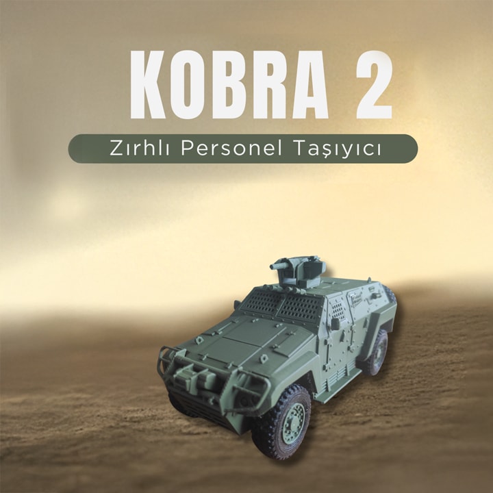 TEKERLEKLİ ZIRHLI ARAÇ KOBRA 4X4