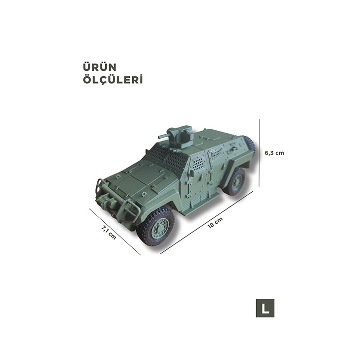 TEKERLEKLİ ZIRHLI ARAÇ KOBRA 4X4