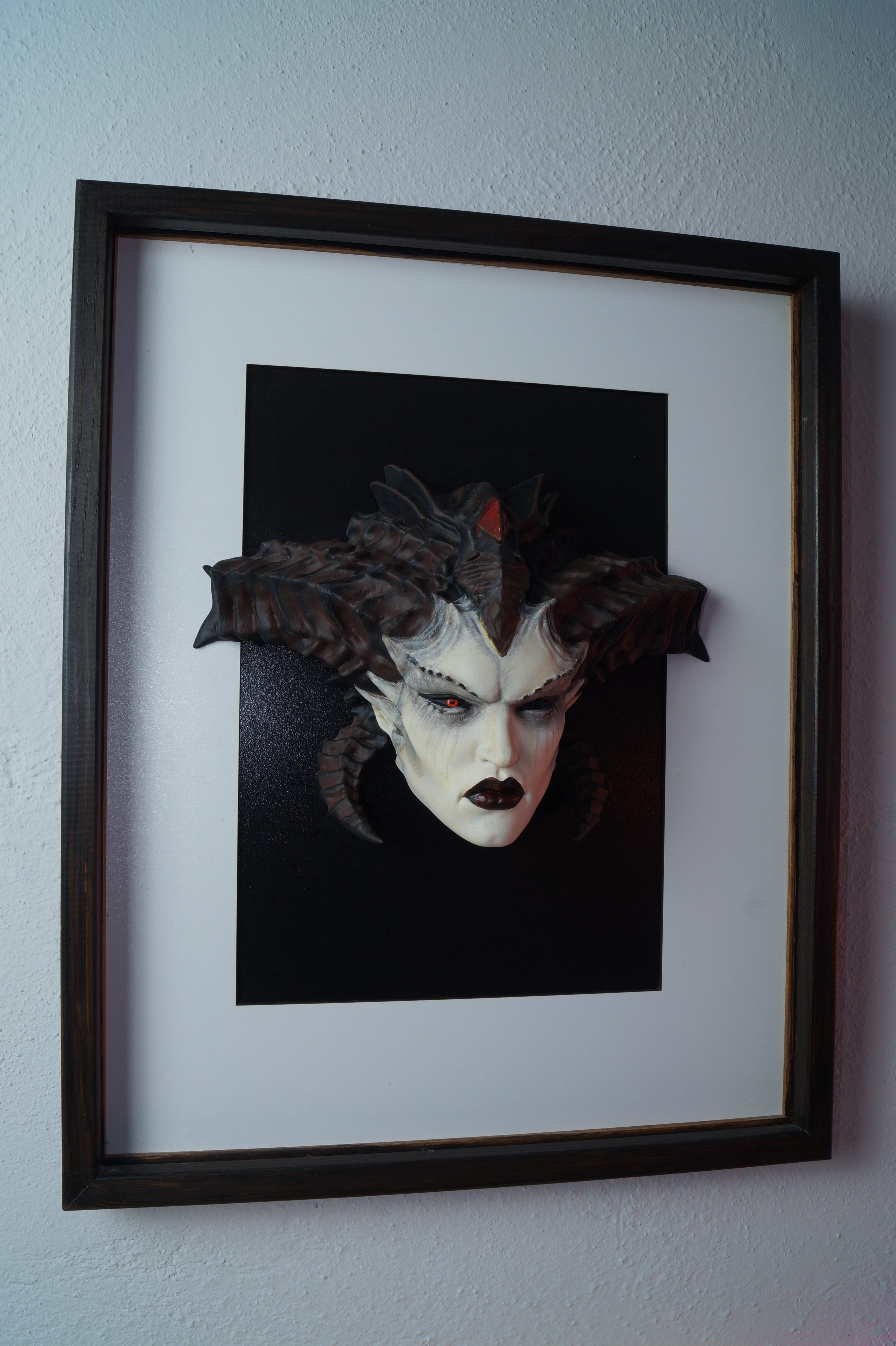 DİABLO LİLİTH 40X50  ÇERÇEVELİ  3D TABLO