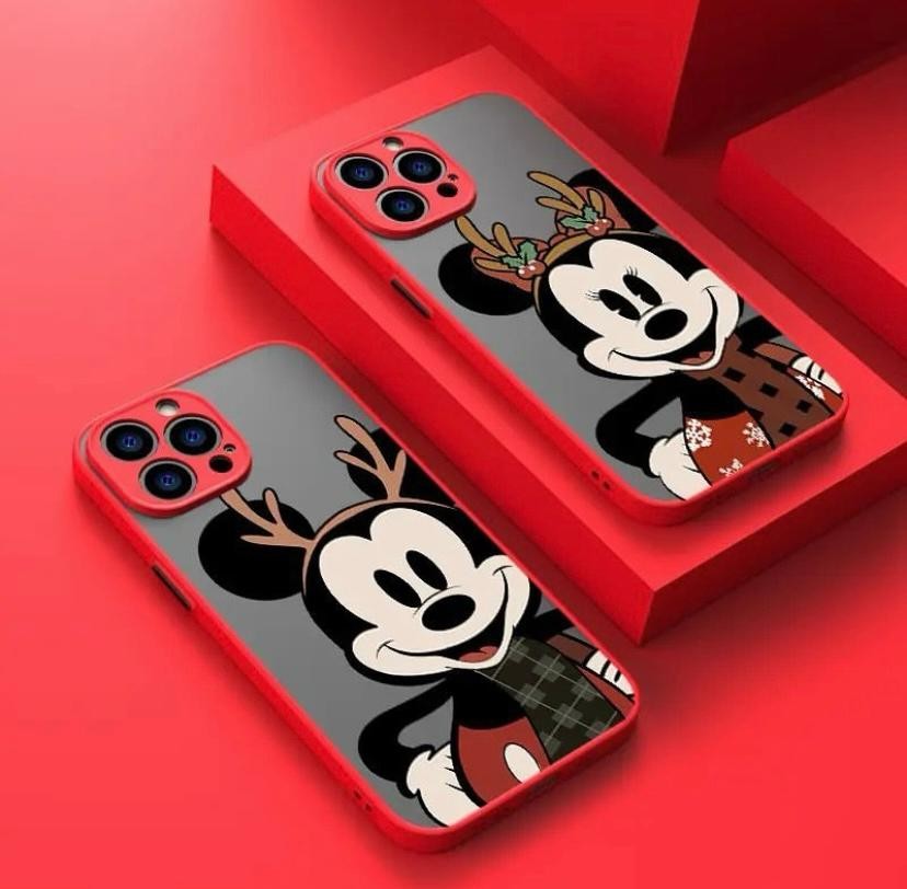 Mickey Mouse ve Minnie Mouse Tasarımlı Hux Kılıflar