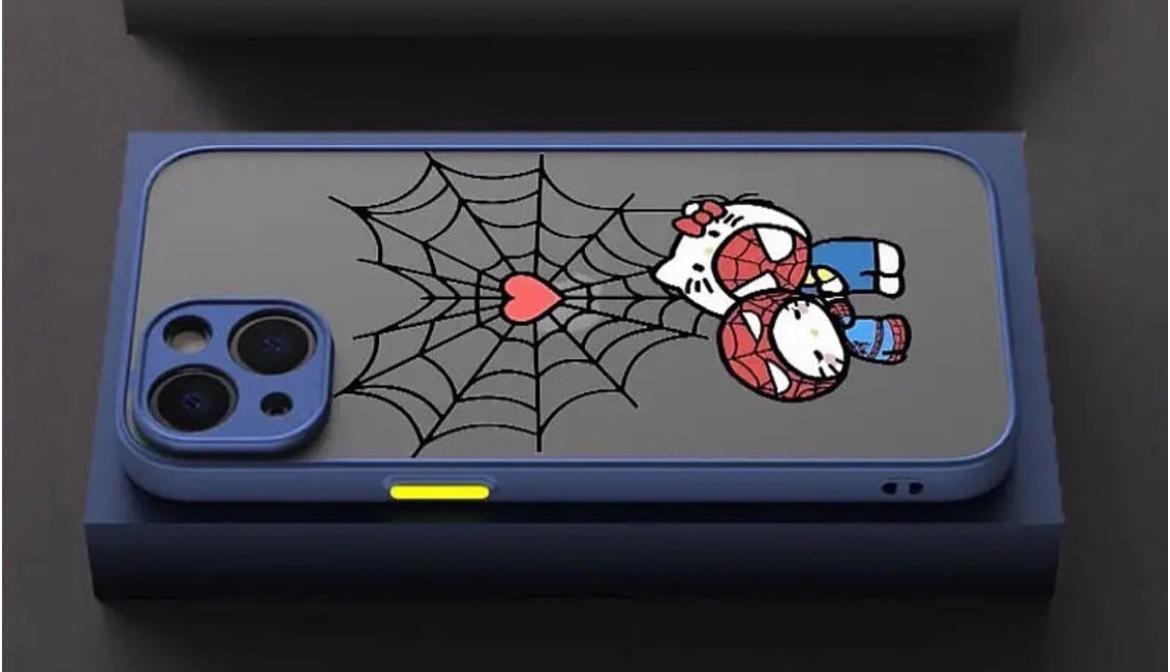 Spiderman ve Hello Kitty Kılıf