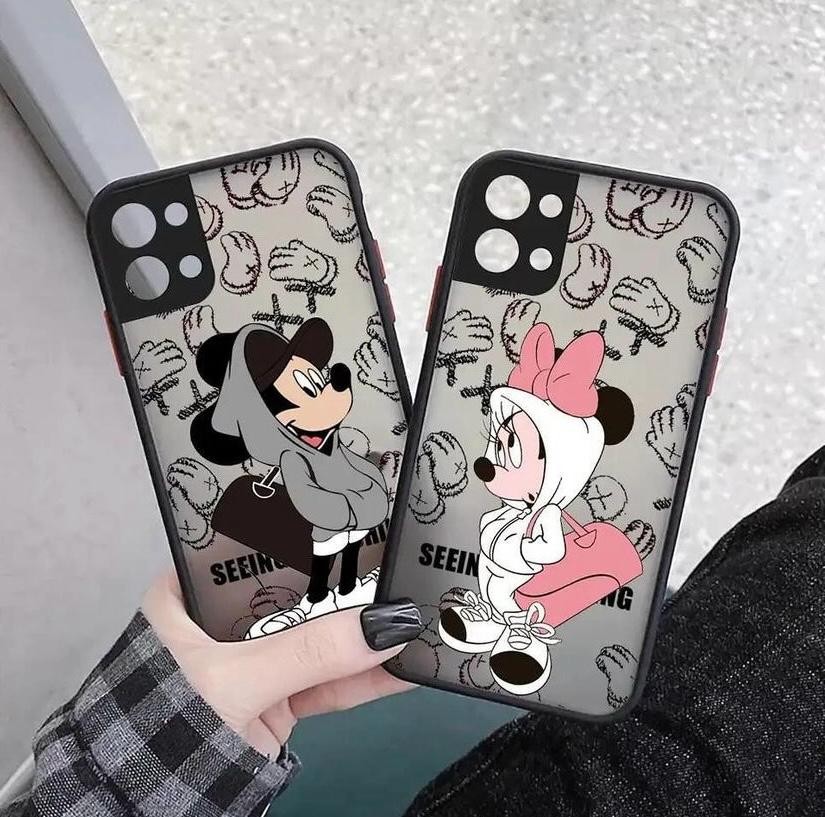 Mickey Mouse ve Minnie Mouse Tasarımlı Hux Kılıflar