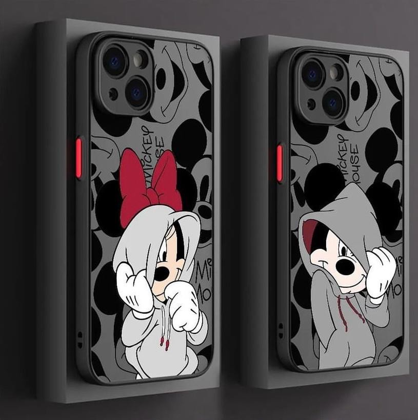 Mickey Mouse ve Minnie Mouse Tasarımlı Hux Kılıflar