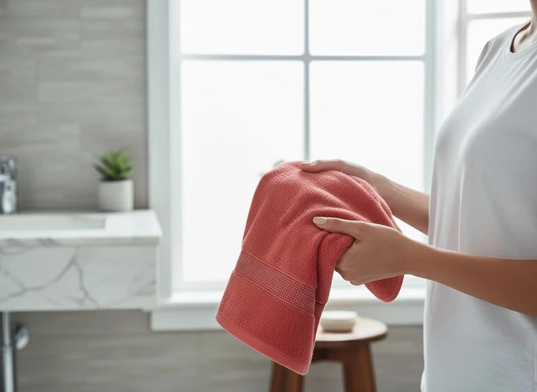 100X150 MERCAN KIRMIZISI VÜCUT HAVLUSU