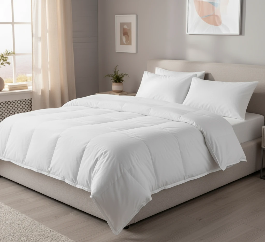 BEYAZ MİKRO SİLİKON YORGAN