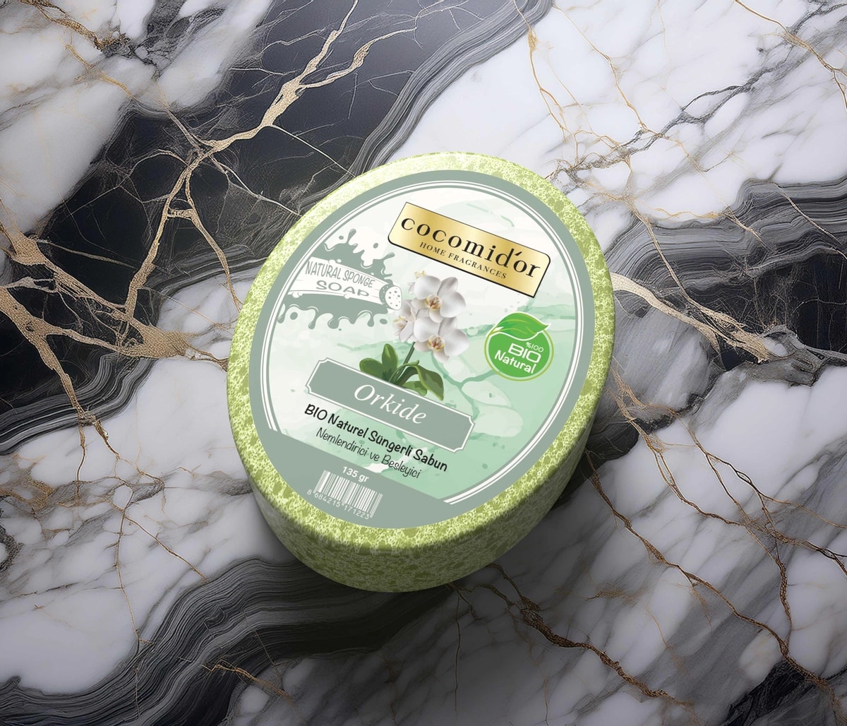 Süngerli Sabun Orkide Orchid