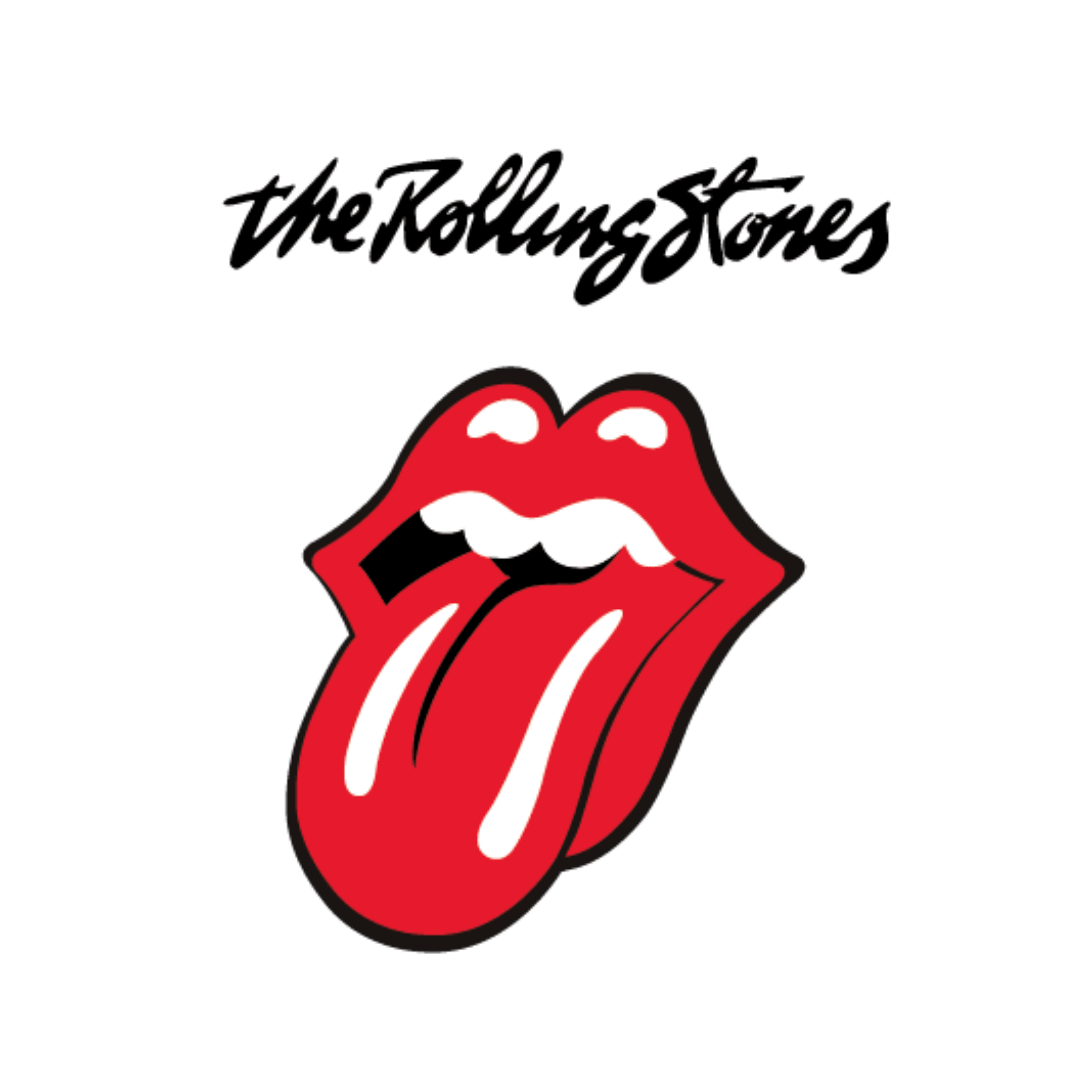 Roling Stones klasik logo 6cm