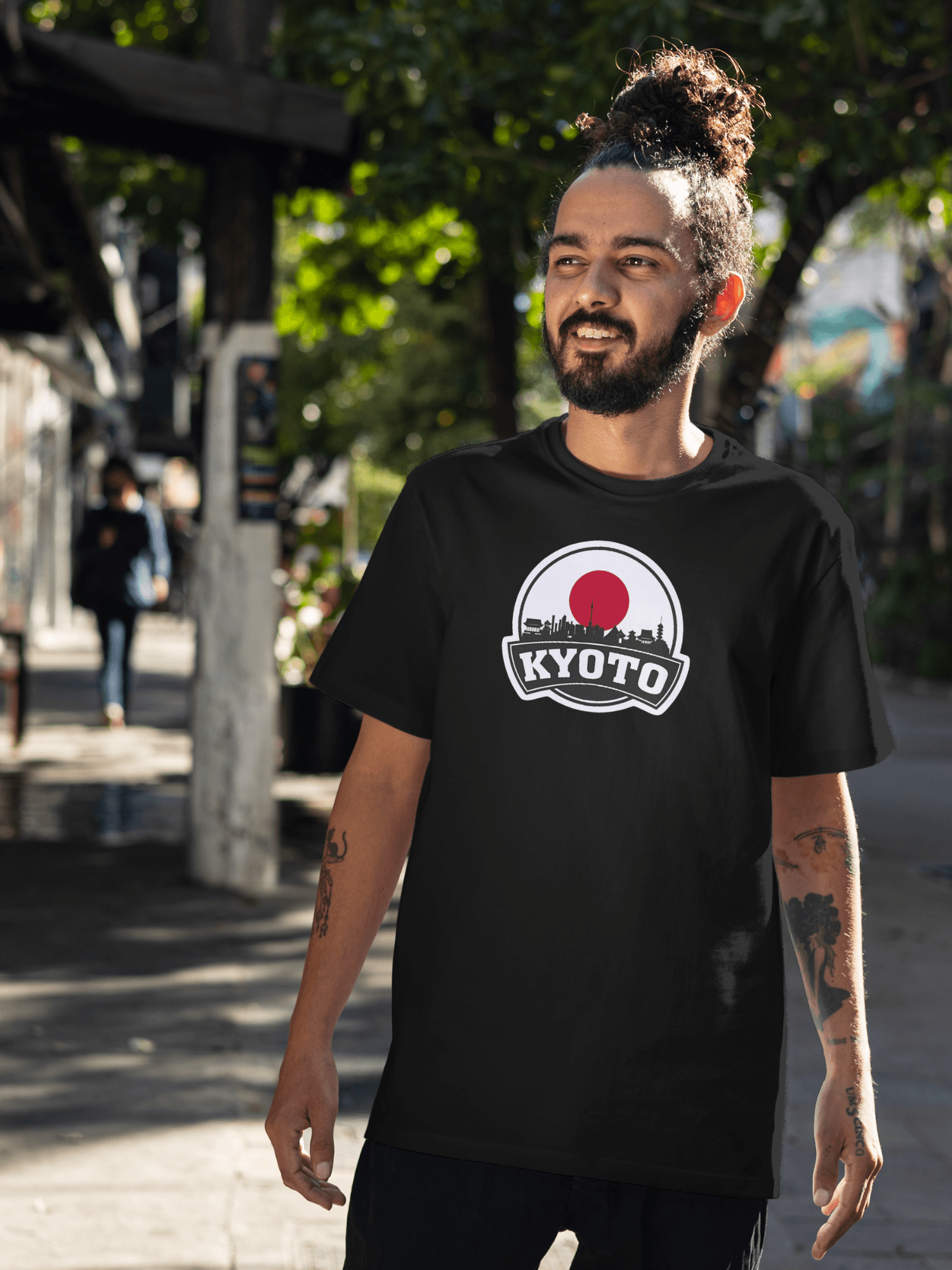 Kyoto baskılı tshirt byanatoli