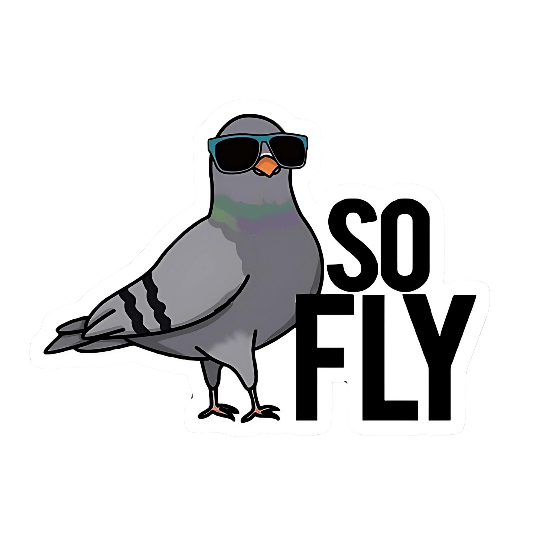 So Fly sticker 6cm