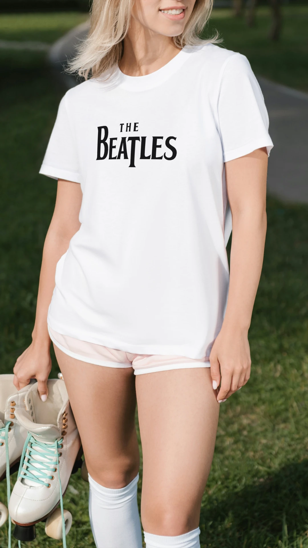 The Beatles baskılı tshirt byanatoli