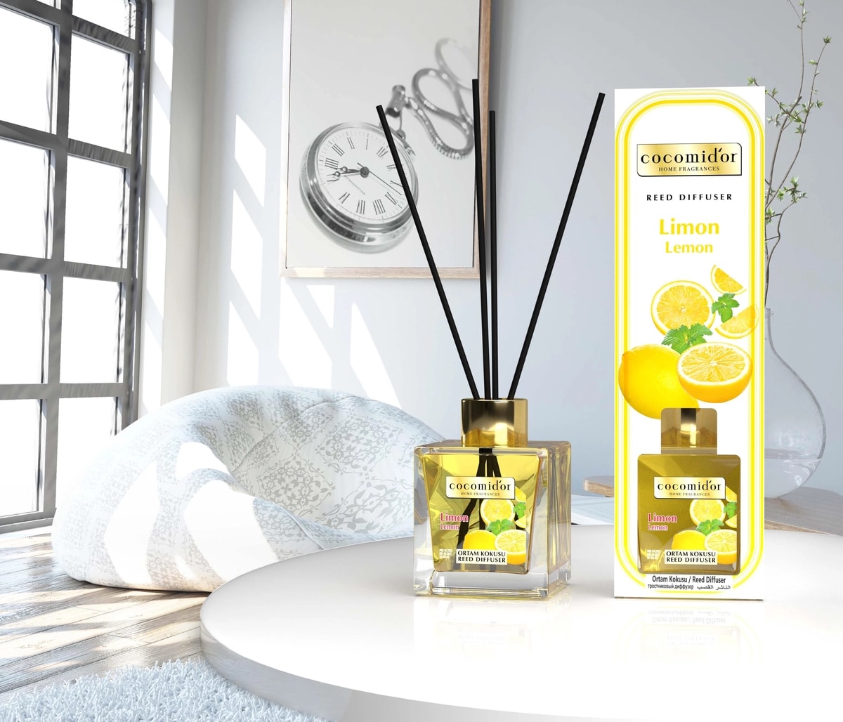 Çubuklu Oda Parfümü Limon Lemon 200ml