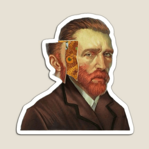 Part of Vincent Yıldızlı Geceler – Van Gogh Sticker Koleksiyonu