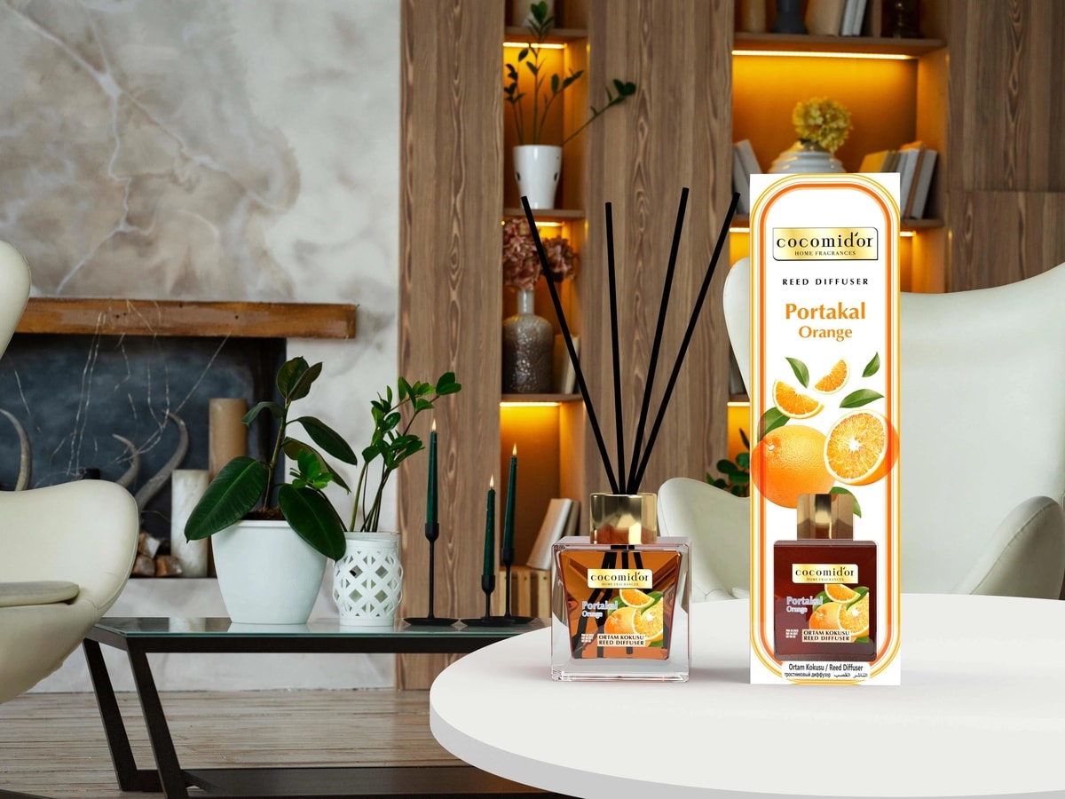 Çubuklu Oda Parfümü Portakal Orange 200ml