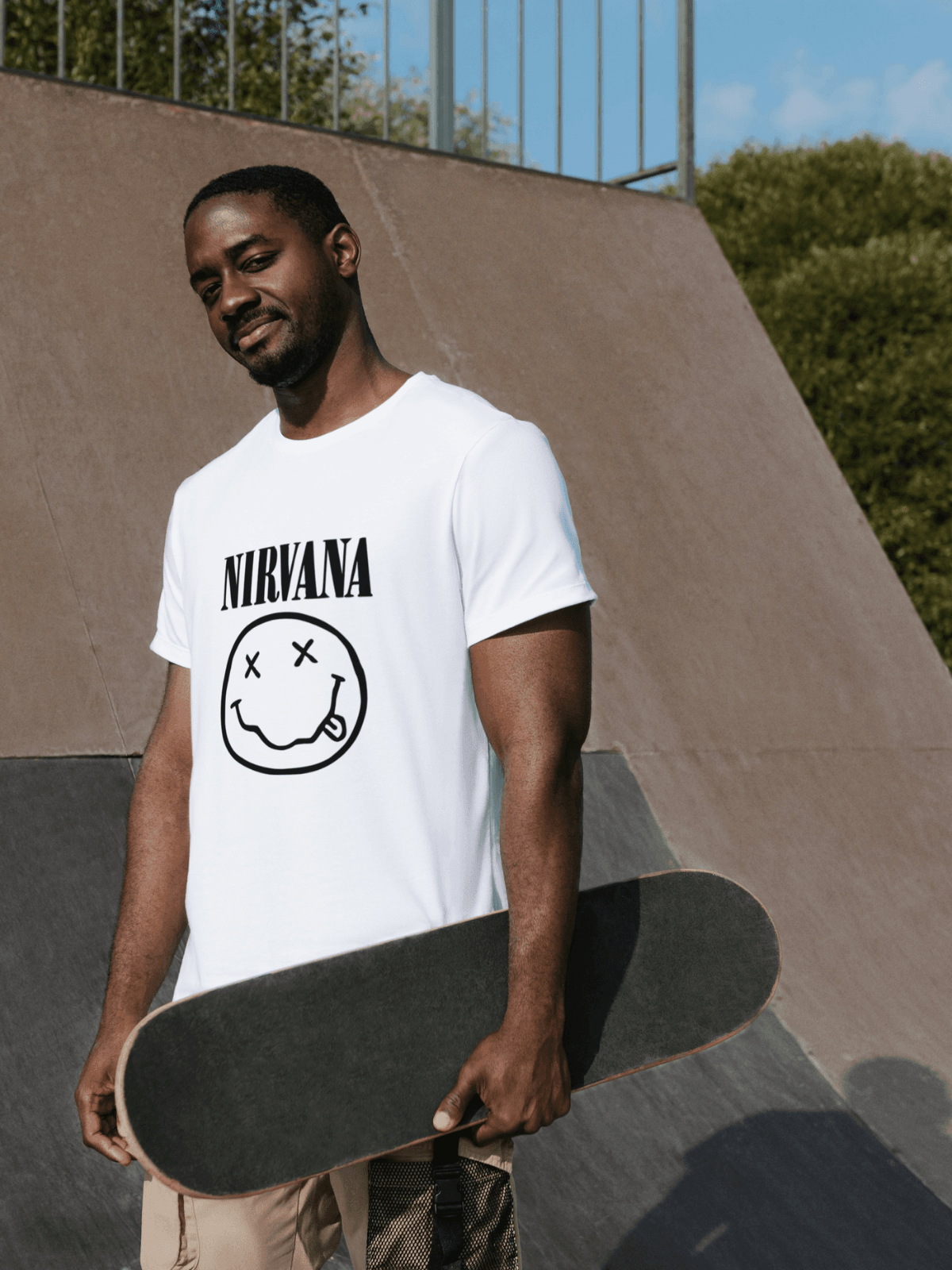 Nirvana baskılı tshirt  byanatoli